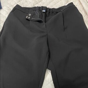 Old Navy Black Extra High-Rise Trousers